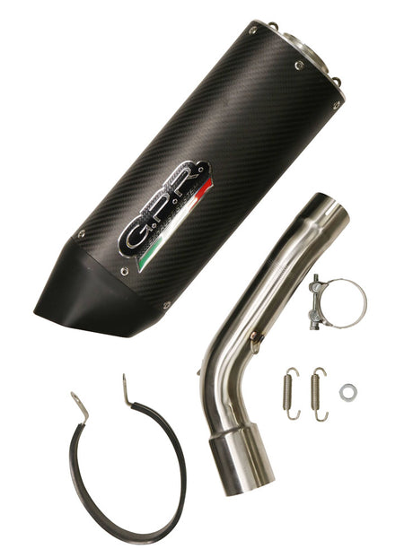 Kawasaki Versys 1000 i.e. 2019-2020 Exhaust GPR Slip-on Furore Evo4 Nero