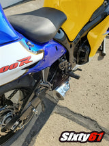 Suzuki Hayabusa Exhaust 1999-2024, 4:1 Full System, Mojo in Polished by Voodoo