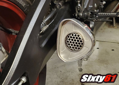 Suzuki GSXR 1000 Exhaust 2017-2025, 4:1 Full System, Mojo in Polished by Voodoo