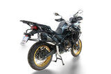 Voge 625DSX 2024-2025 GPR Tech 38+32L Aluminum Side Cases, Black with Pannier Holders - photo 3