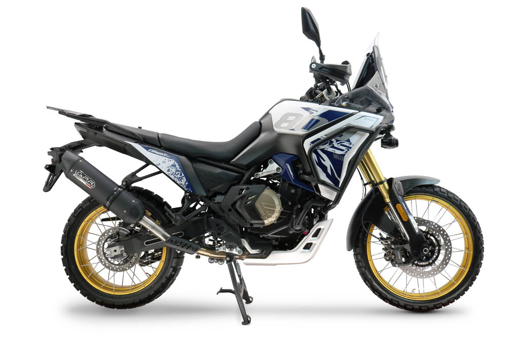 Voge DS 800 Rally 2025-2026 Exhaust GPR Slip-on Furore-X Titanio Nero