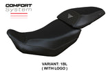 Funda de asiento Voge Valico 500 DS DSX 2020-2024 Tappezzeria Italia TPZ Comfort en negro