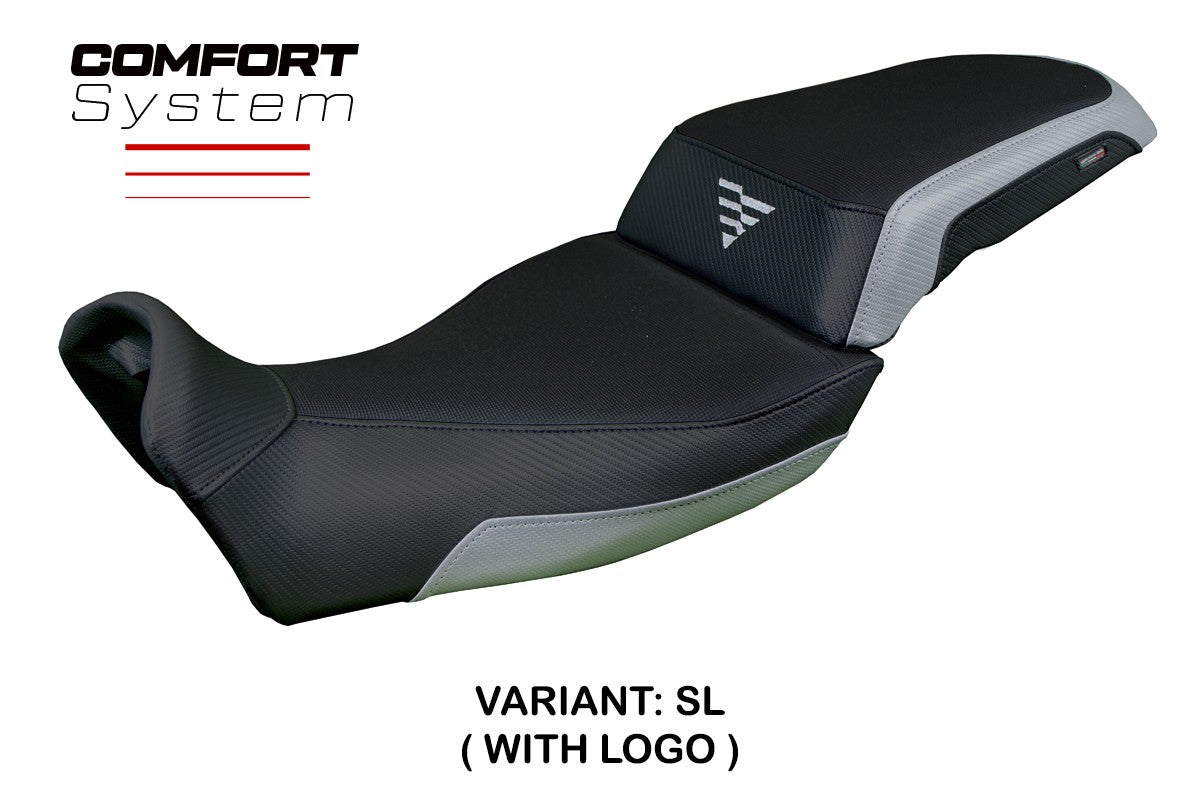 Voge Valico 625 DSX 2025 Seat Cover TPZ Italia Comfort Silver Black