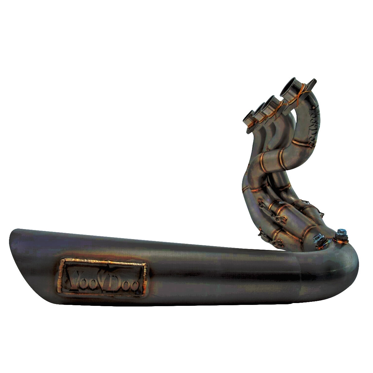 Suzuki Hayabusa 1999-2020 Big Tube Sidewinder Exhaust Voodoo | Sixty61