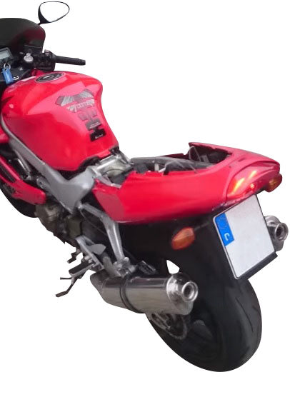Honda VTR1000F Firestorm 1997-2007 Exhaust GPR Double Slip-on Trioval