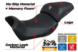 Funda Asiento Voge Valico 650 DS 2021-2024 Tappezzeria Italia TPZ Comfort en Negro