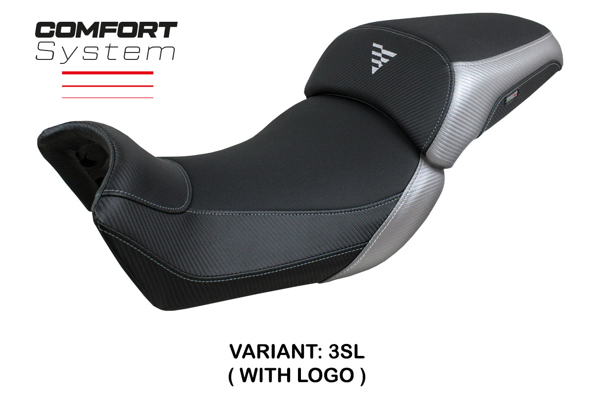 Voge Valico 650 DS 2021-2024 Seat Cover Tappezzeria Italia TPZ Comfort in Silver