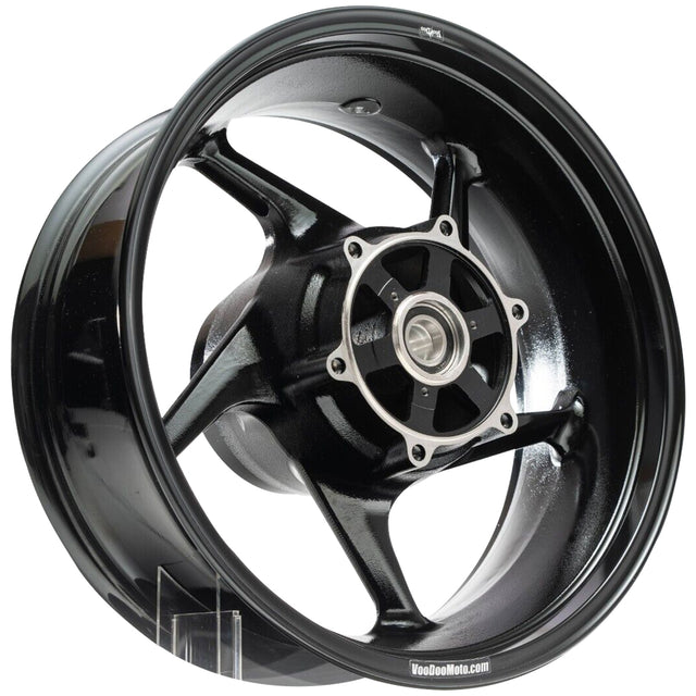 Suzuki Hayabusa 2008-2023, Voodoo Sniper Rear Wheel, Koyo Bearings, 17 x 6.65, Black