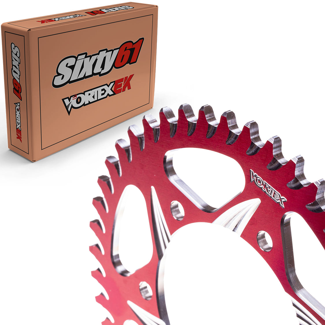 Suzuki GSXR 1000 Rear Sprocket 2001-2008 Vortex 520 36-66 Teeth Alumin – Sixty61