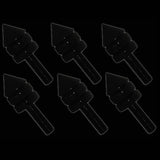 Sixty61 Yamaha YZF WINDSCREEN/ FAIRING BOLTS Black Anodized