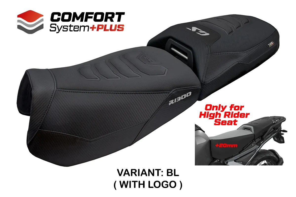BMW R1300GS Adventure 2024-2026 Seat Cover TPZ Italia Comfort Plus Black