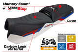 BMW R1300GS Adventure 2024-2026 Seat Cover TPZ Italia Comfort Plus White Red Blue
