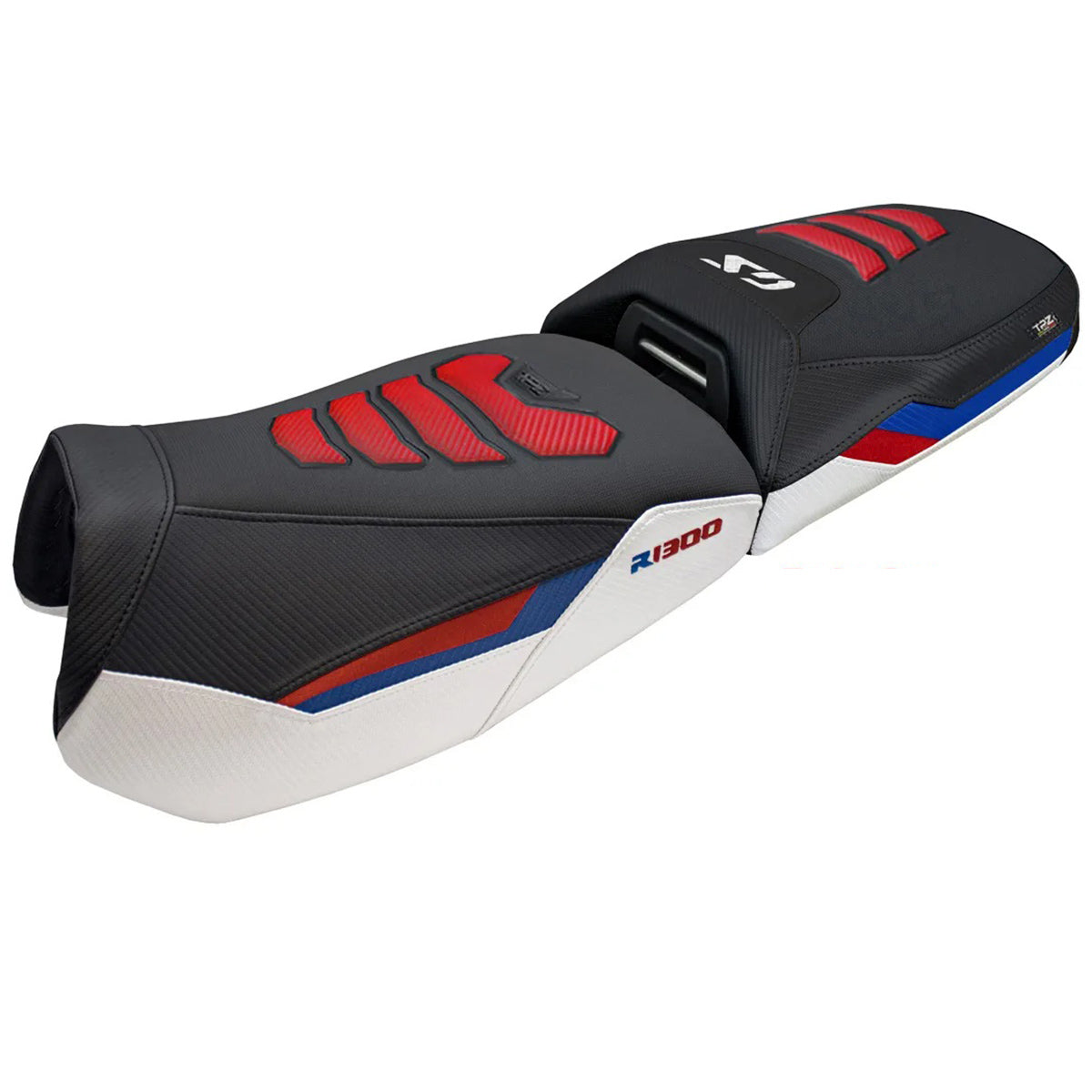 BMW R1300GS Adventure 2024-2026 Seat Cover TPZ Italia Comfort Plus Red White Blue