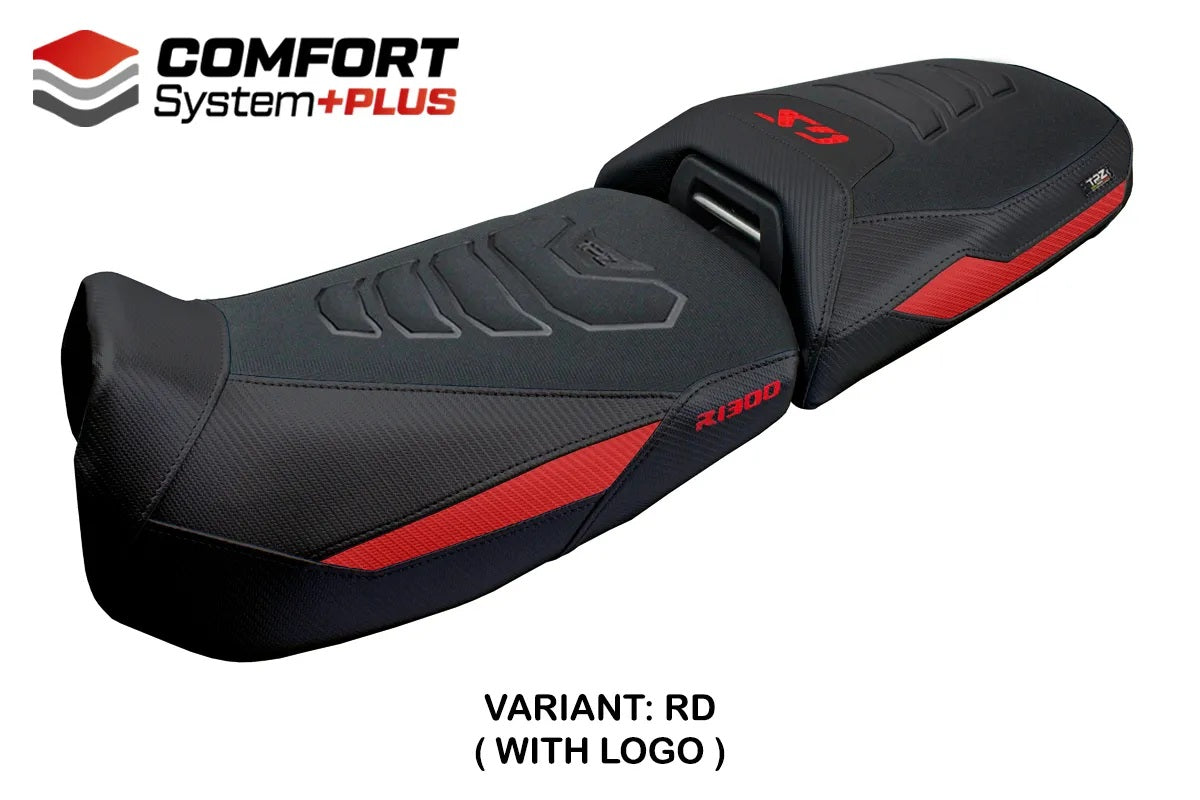 BMW R1300GS Adventure 2024-2026 Seat Cover TPZ Italia Comfort Plus Red Black