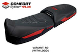 BMW R1300GS Adventure 2024-2026 Seat Cover TPZ Italia Comfort Plus Red Black