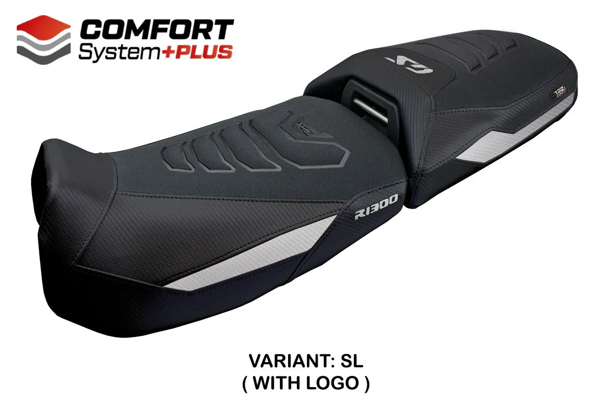 BMW R1300GS Adventure 2024-2026 Seat Cover TPZ Italia Comfort Plus Silver Black