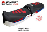 BMW R1300GS ADV 2024-2026 Seat Cover TPZ Italia Comfort Plus White Red Blue