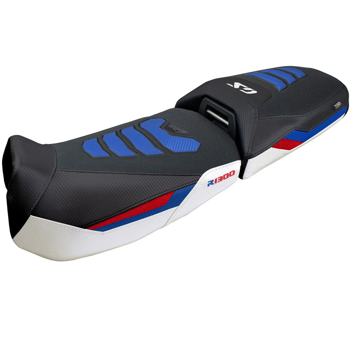 BMW R1300GS ADV 2024-2026 Seat Cover TPZ Italia Comfort Plus White Blue Red