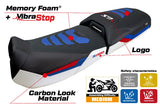 BMW R1300GS ADV 2024-2026 Seat Cover TPZ Italia Comfort Plus White Blue Red
