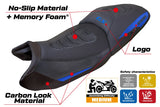 BMW R1300GS Touring 2023-2026 Seat Cover TPZ Italia Comfort Plus Blue Black