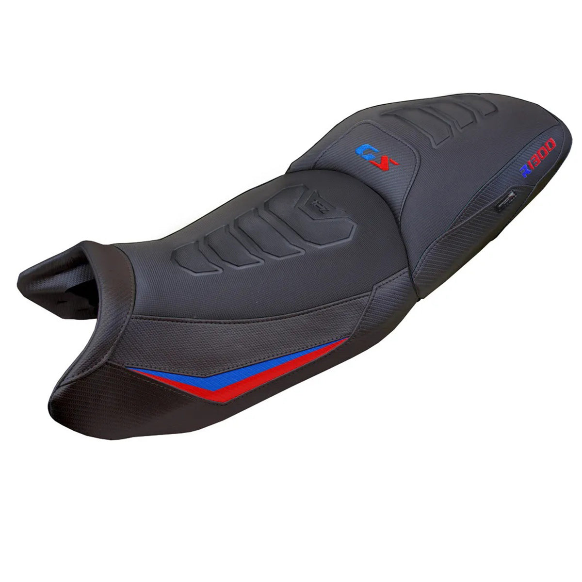 BMW R1300GS Touring 2023-2026 Seat Cover TPZ Italia Comfort Plus Red Blue