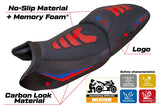 BMW R1300GS Touring 2023-2026 Seat Cover TPZ Italia Comfort Plus White Blue Red