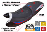 BMW R1300GS Touring 2023-2026 Seat Cover TPZ Italia Comfort Plus White Red Blue