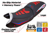 BMW R1300GS Touring 2023-2026 Seat Cover TPZ Italia Comfort Plus Blue White Red