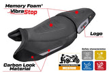 BMW R1300GS 2023-2026 Seat Cover TPZ Italia Comfort Plus Silver Black