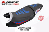 BMW R1300GS 2023-2026 Seat Cover TPZ Italia Comfort Plus White Blue Red