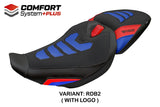 BMW R1300R 2025-2026 Seat Cover TPZ Italia Comfort Plus Red Blue Black