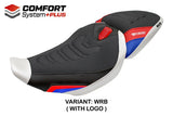 BMW R1300R 2025-2026 Seat Cover TPZ Italia Comfort Plus White Red Blue