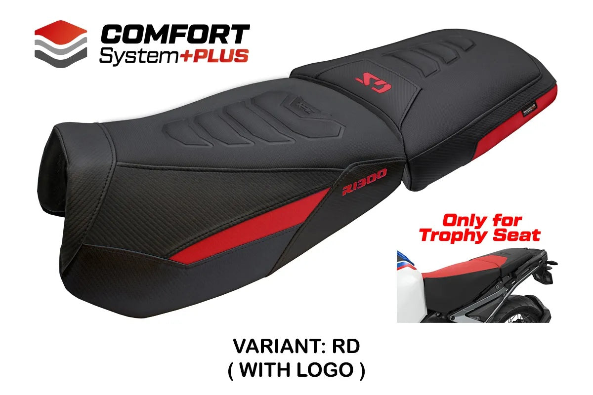 BMW R1300GS ADV Trophy 2024-2026 Seat Cover TPZ Italia Comfort Plus Red