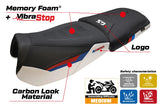BMW R1300GS ADV Trophy 2024-2026 Seat Cover TPZ Italia Comfort Plus White Red Blue