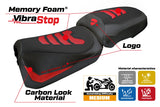 Ducati Multistrada V2 2025-2026 Seat Cover TPZ Italia Comfort Plus Red Black
