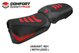 Ducati Multistrada V2 2025-2026 Seat Cover TPZ Italia Comfort Plus Red Black