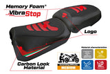 Ducati Multistrada V2 2025-2026 Seat Cover TPZ Italia Comfort Plus Tricolor Red