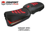 Ducati Multistrada V2 2025-2026 Seat Cover TPZ Italia Comfort Plus Tricolor Red