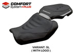 Yamaha Tracer 9 / 9GT 2025-2026  Seat Cover TPZ Italia Comfort Plus Silver Black
