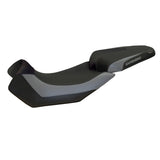 Funda de asiento Aprilia Caponord 1200 2013-2016 2017 Tappezzeria Italia TPZ Comfort Gris Negro