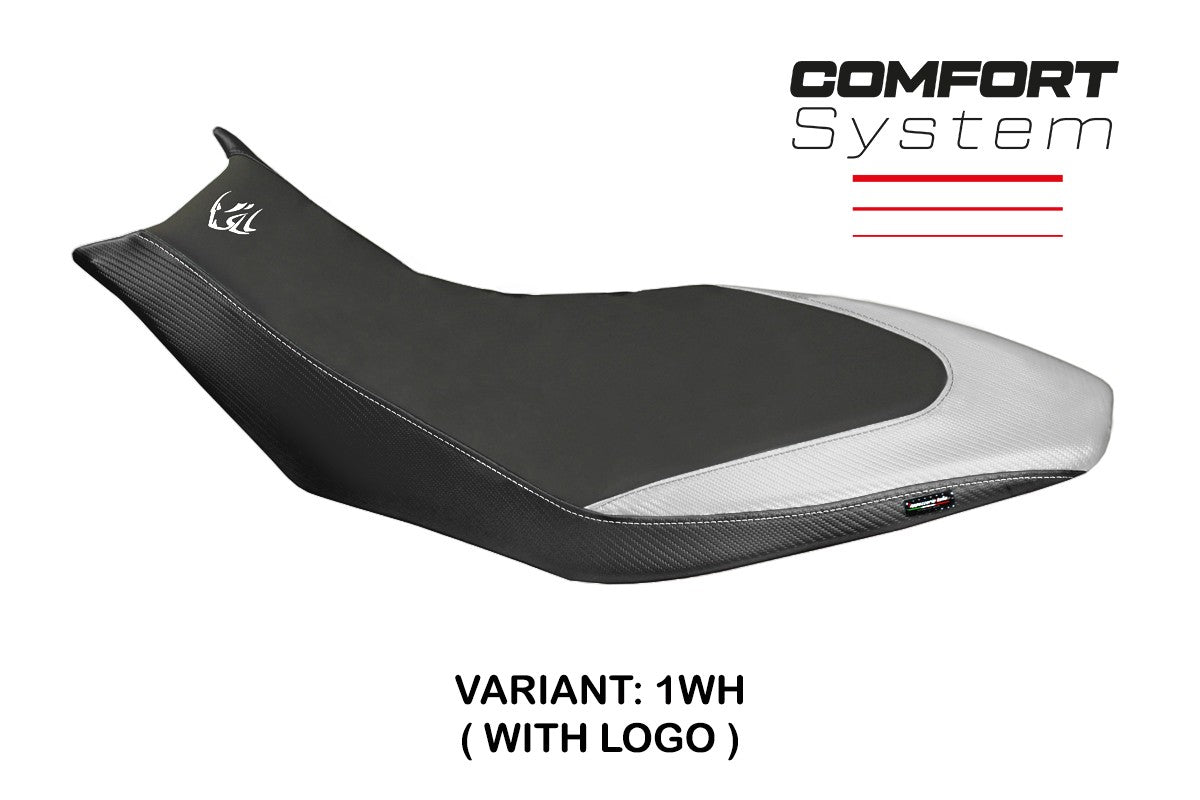 Aprilia Dorsoduro 750 / 900 / 1200 2010-2020 Funda Asiento Tappezzeria Italia TPZ Comfort WH