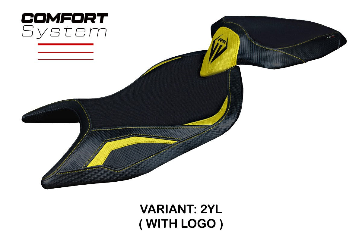 Aprilia RS660 2021-2026 Seat Cover TPZ Italia Comfort Yellow