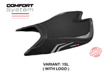 Aprilia Tuono V4 Factory 2021-2026 Seat Cover TPZ Italia Special Comfort Silver