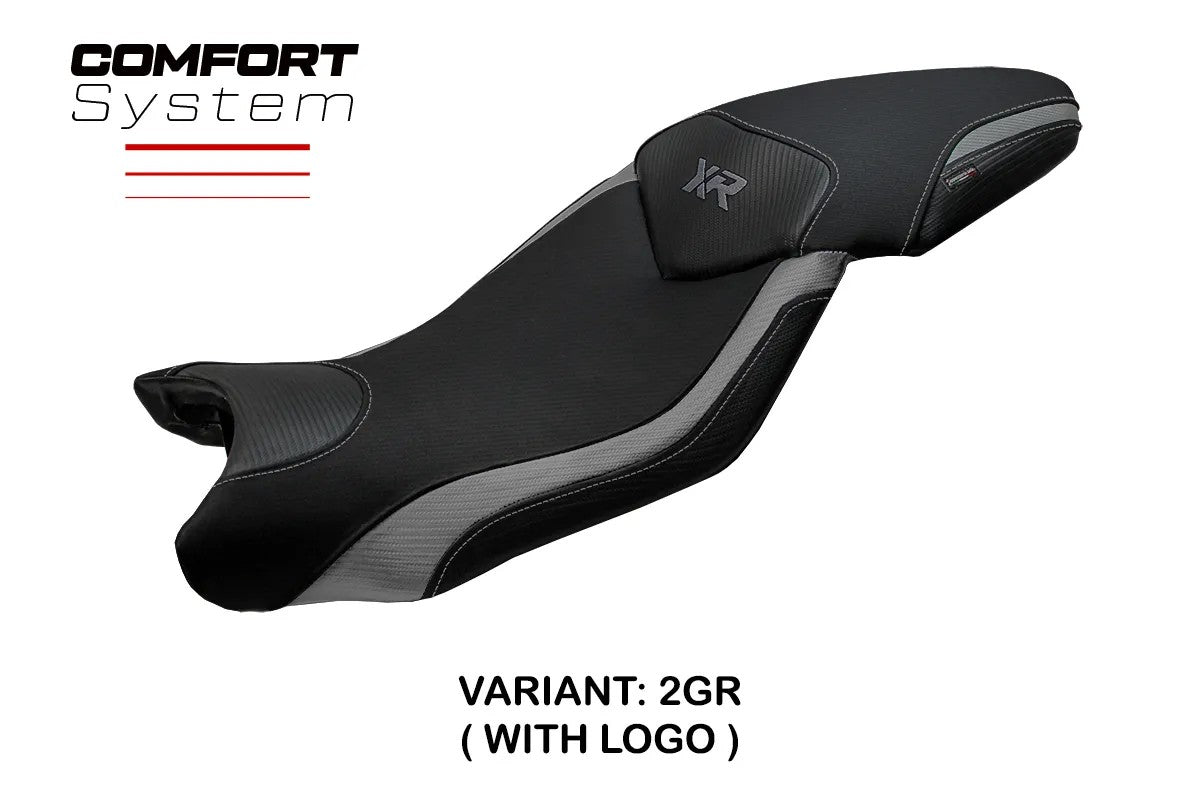 BMW S1000XR 2015-2019 Seat Cover TPZ Italia Comfort Grey Black