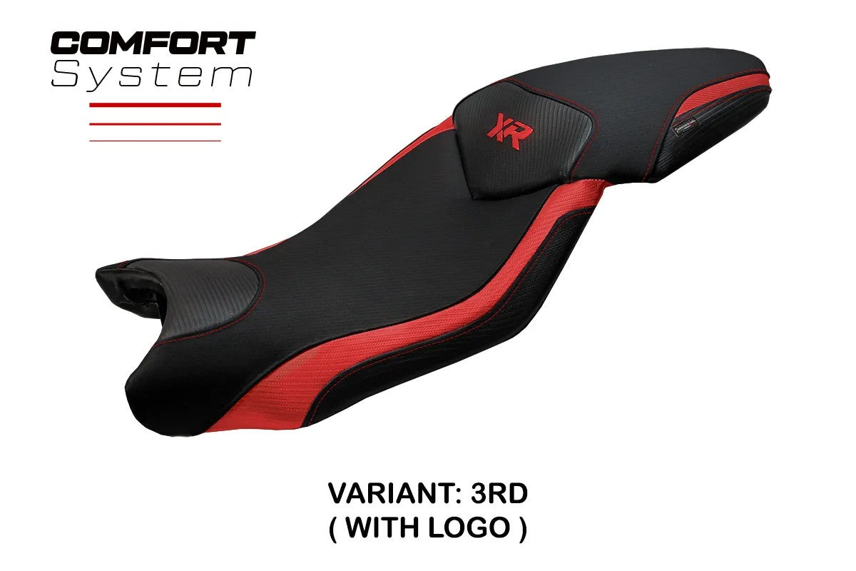 BMW S1000XR 2015-2019 Seat Cover TPZ Italia Comfort Red Black