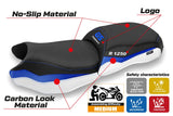 BMW R1250 GS 2019-2023 Seat Cover TPZ Italia Comfort Blue White