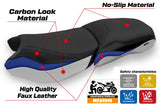 BMW R1250 GS Adventure 2019-2024 Seat Cover TPZ Italia Comfort Blue White