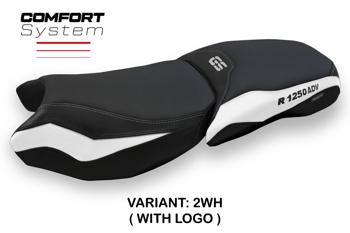 BMW R1250 GS Adventure 2019-2024 Seat Cover TPZ Italia Comfort White