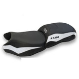 BMW R1250 GS 2019-2023 Seat Cover TPZ Italia Comfort White Black
