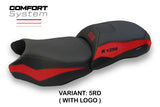 BMW R1250 GS 2019-2023 Seat Cover TPZ Italia Comfort Red Black